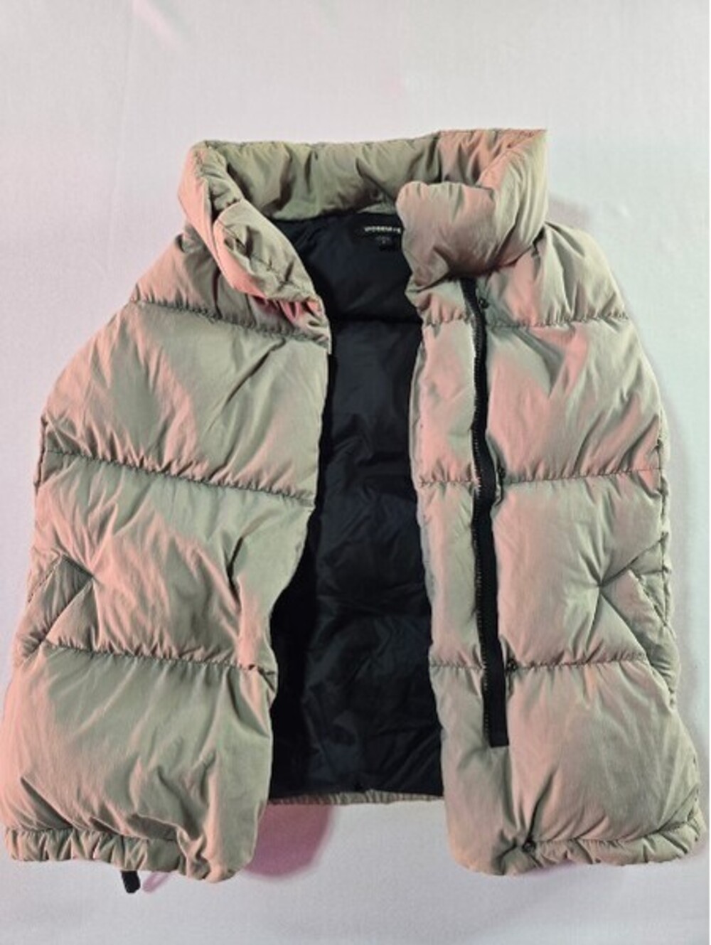 James Perse Y/OSEMITE Down Puffer Vest Gray 80/20 Duck Down Size 1